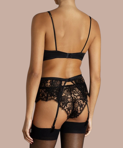 Coco de Mer Hera High Neck Balconette Bra - Pleasurements