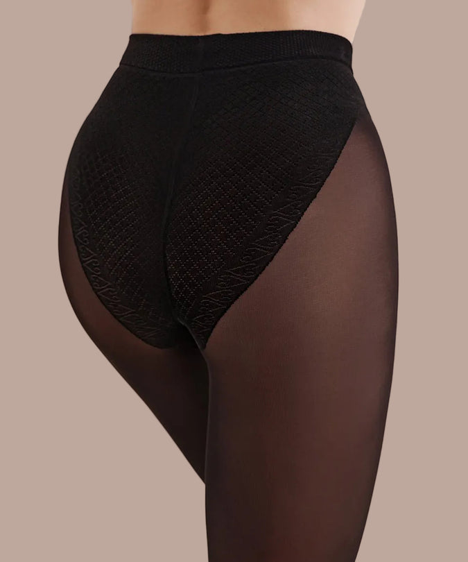 Gabriella Special Tights Comfort 50 Den Black - Pleasurements