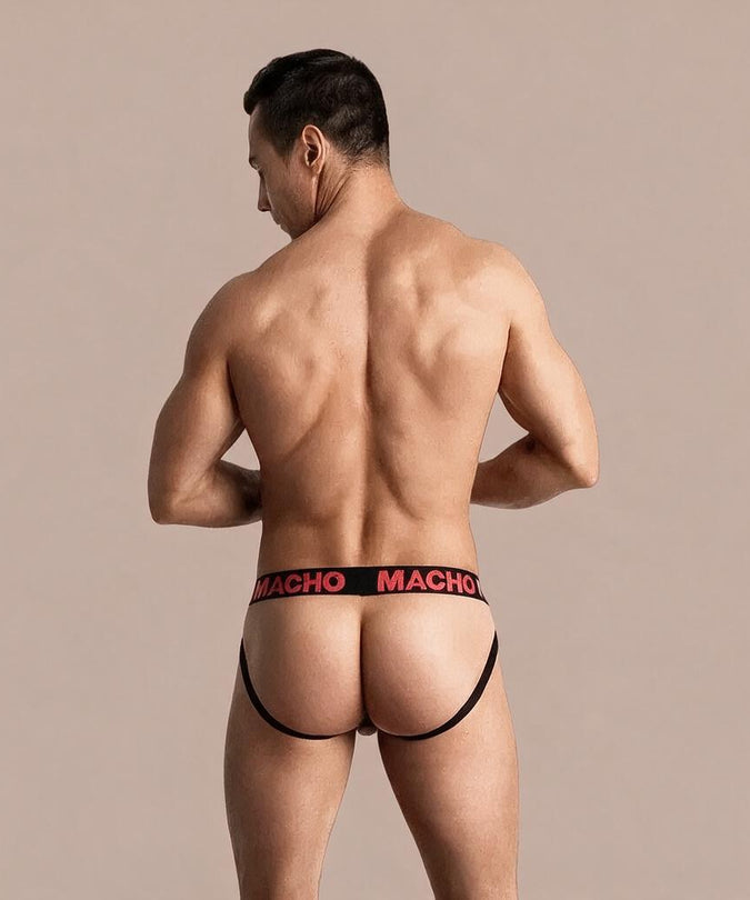 Macho – Mx25rc Jock Rotes Leder S