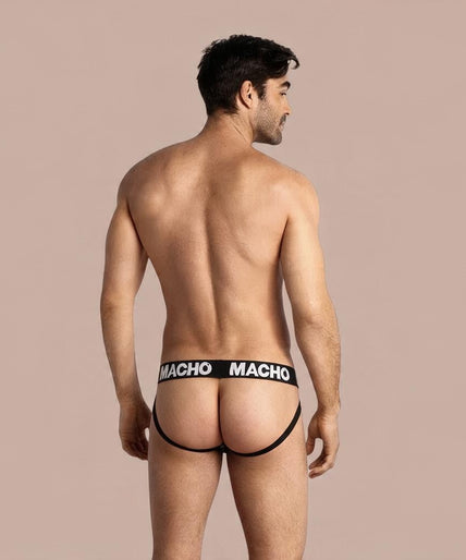 Macho – Mx26x1 Jock Gitter Weiß S