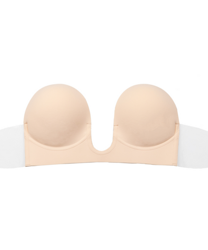 Bye – BH – BH ohne Träger Form U Beige Körbchen E