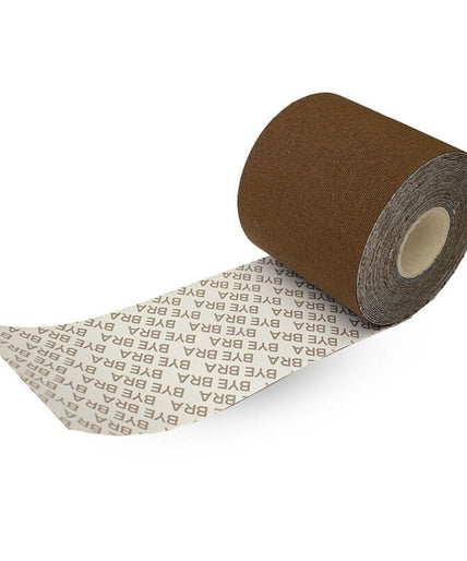 Bye – BH – Body Tape 5 M X 6,5 Cm + 3 Paar Nippelabdeckungen Braun