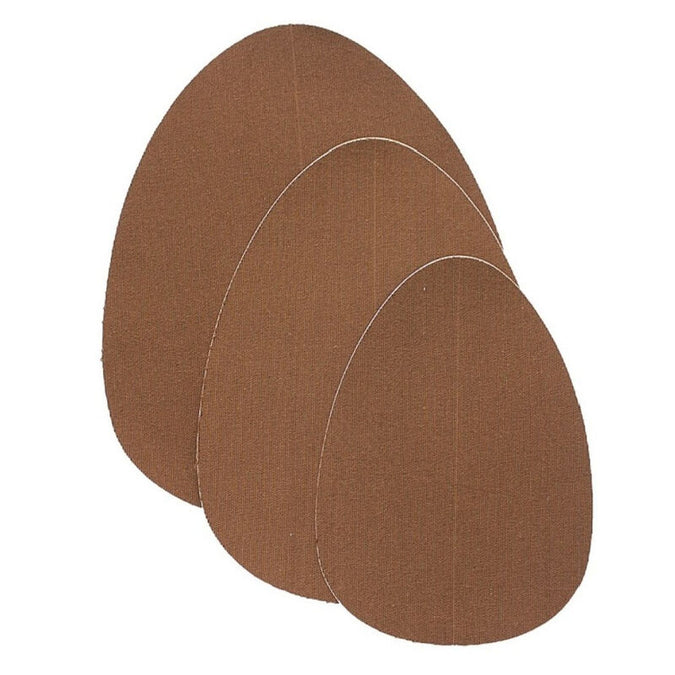 Bye – BH – Brustverstärker + 3 Paar Satin Braun Cup D/f