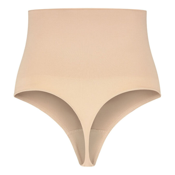 Bye – Bra – Thong Style Seamless Girdle Beige Size XL