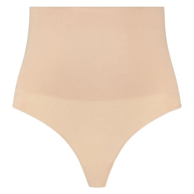 Bye – Bra – Thong Style Seamless Girdle Beige Size XL