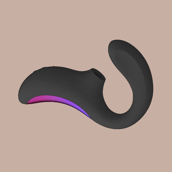 LELO – ENIGMA Double Suction Stimulation Massager – Black