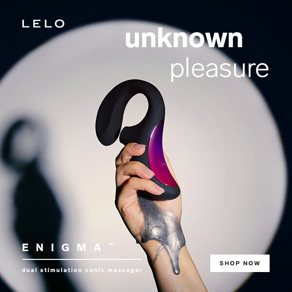 LELO – ENIGMA Double Suction Stimulation Massager – Black