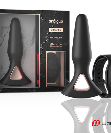 Anbiguo – Watchme Fernbedienung Vibrator Analplug Alexandru