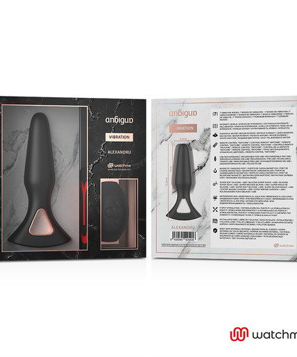 Anbiguo – Watchme Remote Control Vibrator Anal Plug Alexandru