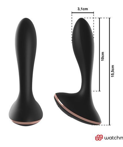 Anbiguo – Watchme Remote Control Vibrator Anal Plug Vernet