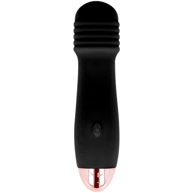Pleasurements – Dolce Vita – Wiederaufladbarer Vibrator Drei Schwarz 7 Geschwindigkeiten