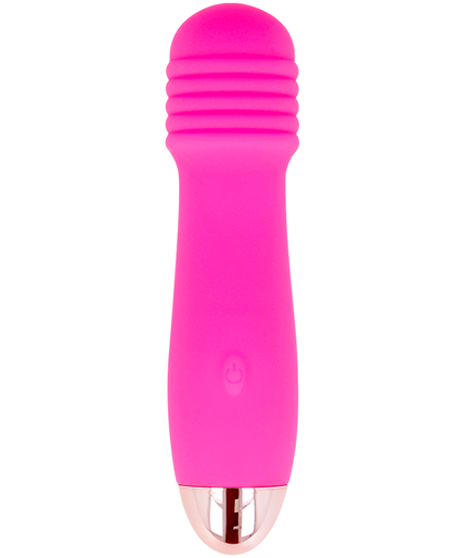 Pleasurements – Dolce Vita – Wiederaufladbarer Vibrator Drei Pink 7 Geschwindigkeiten