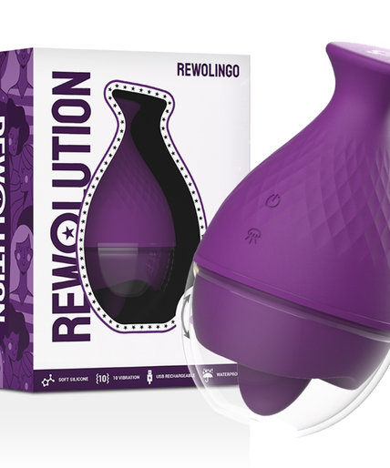 Rewolution – Rewolingo Vibrator mit Zunge