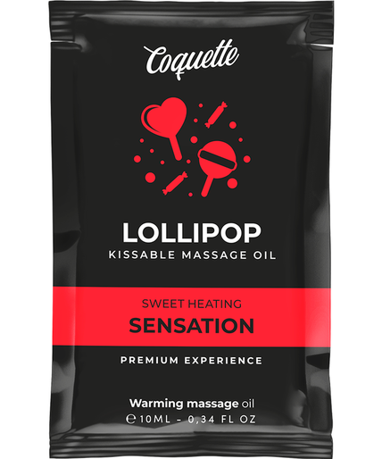 Coquette Chic Desire – Pocket Lollipop Kissable Massage Oil Heating Sensation 10 Ml