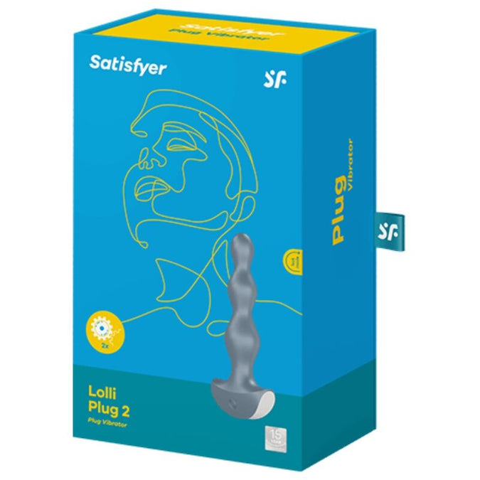 Satisfyer – Lolli Plug 2 Plug Vibrator Grey