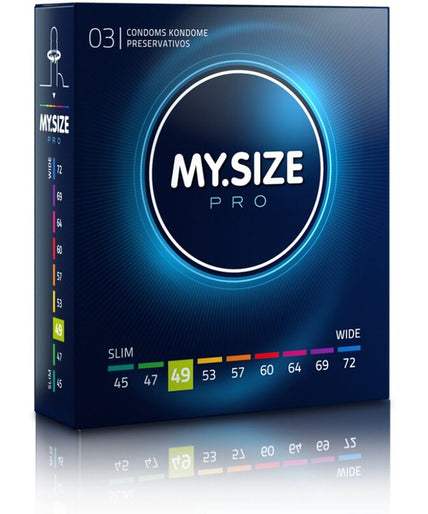 My Size – Pro Condoms 49 Mm 3 Units