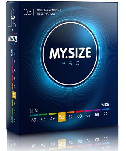 My Size – Pro Condoms 53 Mm 3 Units