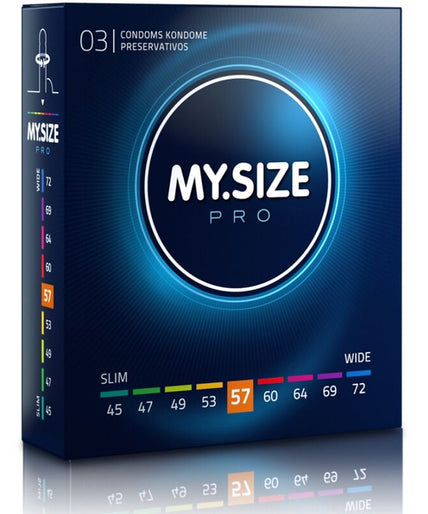 My Size – Pro Condoms 57 Mm 3 Units