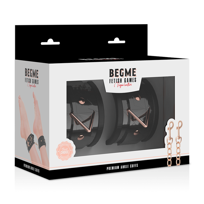 Begme – Black Edition Core Ankle Cuffs With Neoprene Lining