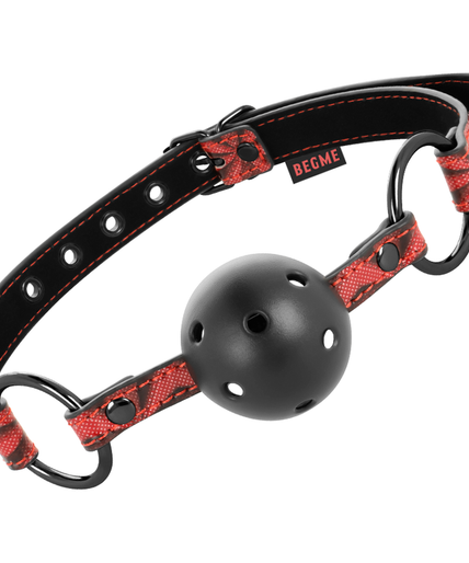 Begme – Red Edition Veganleder Kinnriemen 