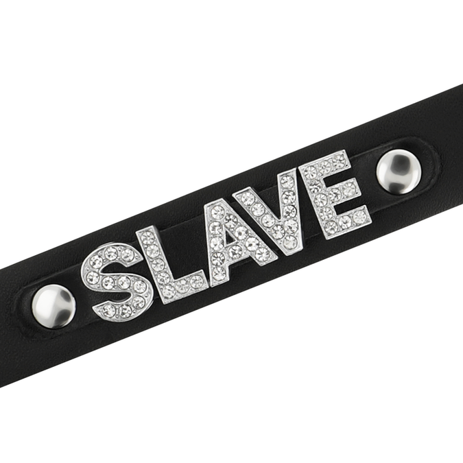Coquette Chic Desire – Slave Vegan Leather Choker