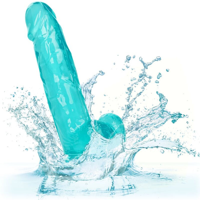 Pleasurements – Calexotics – Size Queen Dildo Blauw 15,3 Cm
