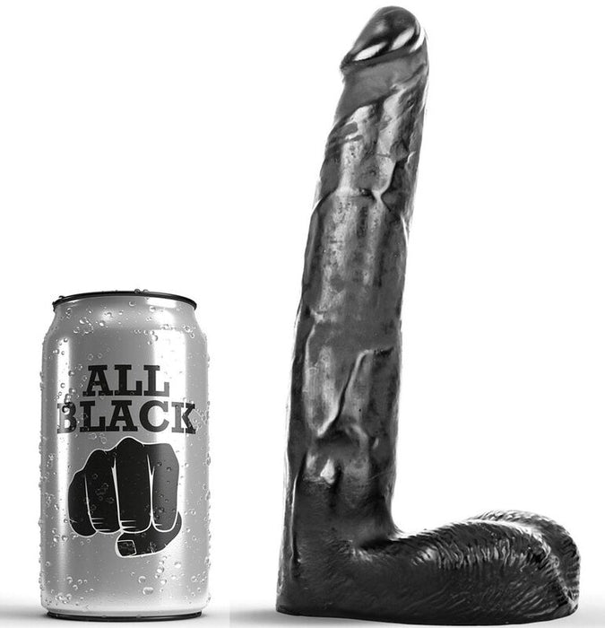 All Black – Realistic Dildo Black 21 Cm