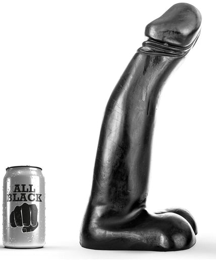 All Black – Realistic Fisting Dildo Black 29 Cm