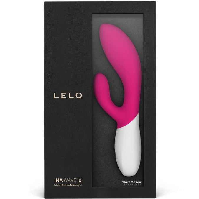 LELO – INA Wave 2 Rabbit Vibrator – Fuchsia