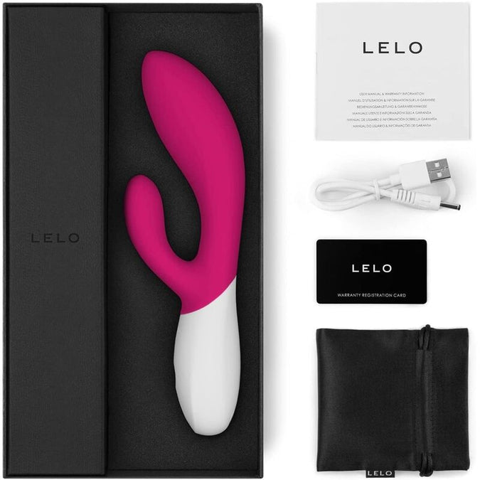 LELO – INA Wave 2 Rabbit Vibrator – Fuchsia
