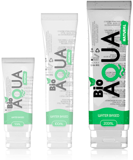Bioaqua – Gleitmittel mit natürlichen Inhaltsstoffen, wasserbasiert, 200 ml