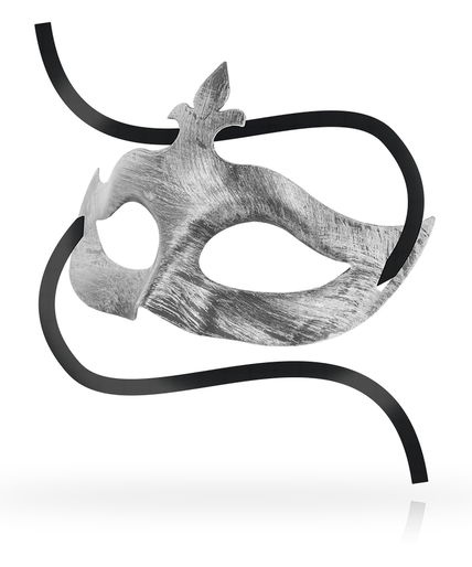 Ohmama – Masken Fleur De Lis Silber Maske 