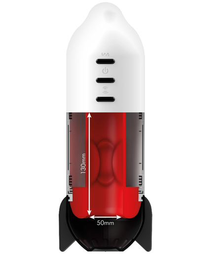 Jamyjob – Rocket Masturbator mit sanfter Kompressionstechnologie und Vibration