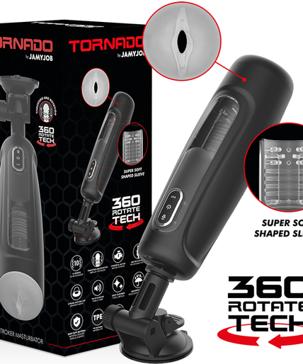 Jamyjob – Tornado 360 Drehender Tech Stroker 