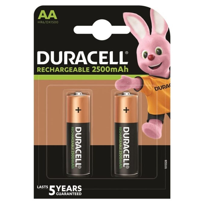 Duracell – Wiederaufladbare Batterie Hr6 Aa 2500mah 2 Stück