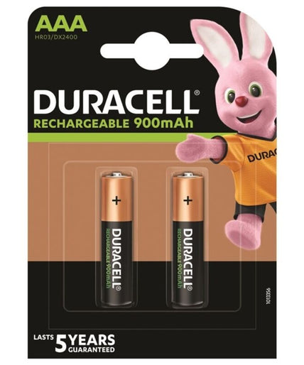 Duracell – Rechargeable Battery Hr03 Aaa 900mah 2 Unit