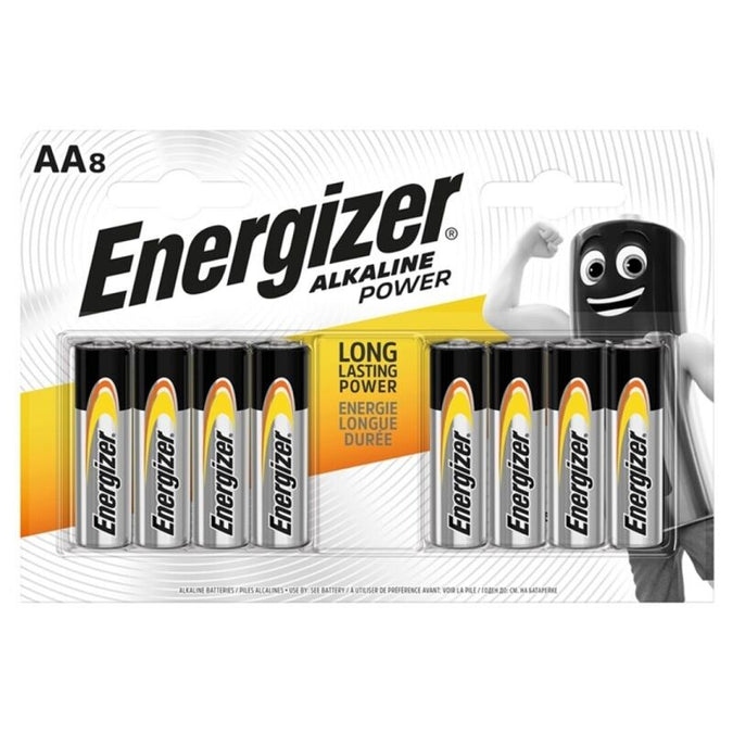 Energizer – Power Alkalinebatterij AA LR6 8 stuks