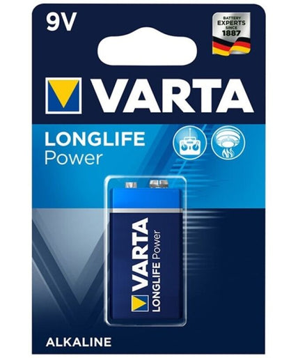 Varta – Longlife Power Alkaline Battery 9v Lr61 1 Unit