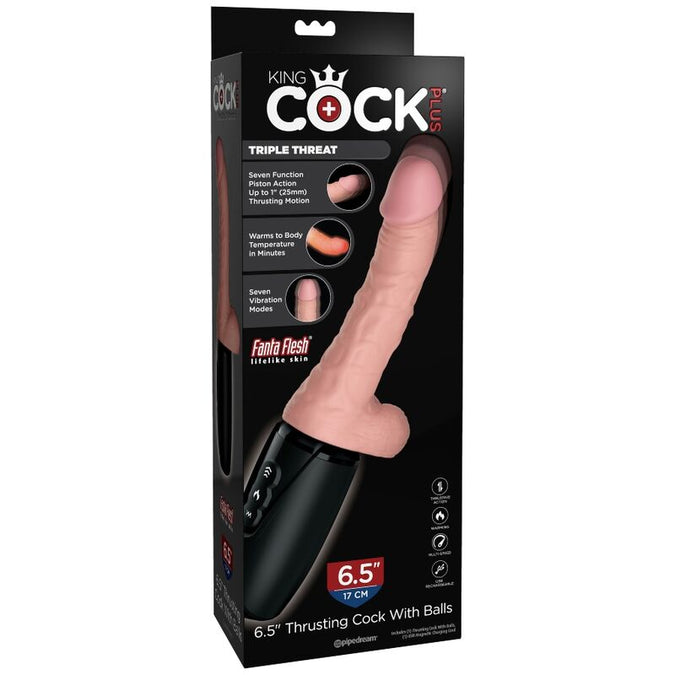 King Cock – Plus Triple Threat Hellhäutig