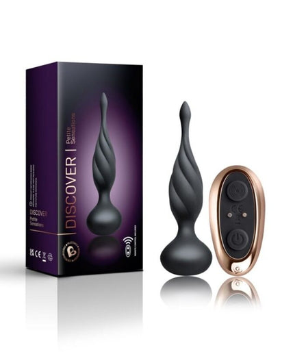 Rocks – Off – Discover Anal Stimulator – Black