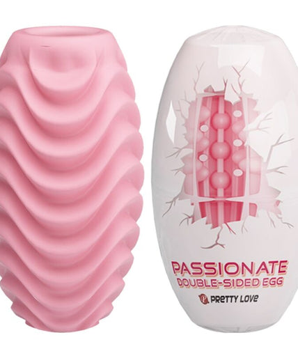 Pretty Love – Pink Double Sided Masturbator Egg