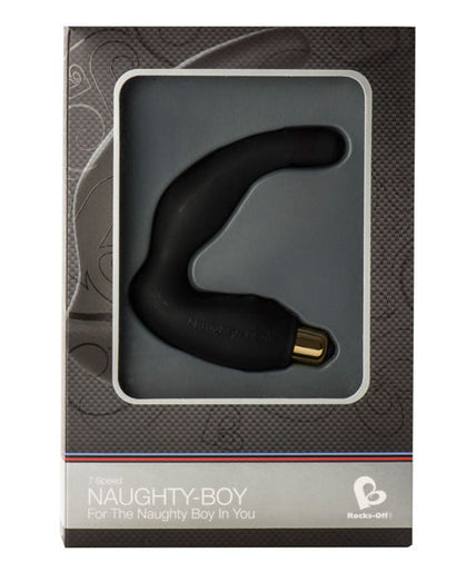 Rocks-off – Naughty Boy Prostata- & Perineum-Massager – Schwarz