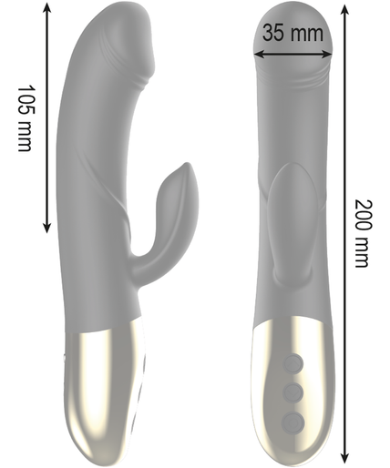 Ibiza – Leistungsstarker Anatomischer Vibrator mit Rabbit