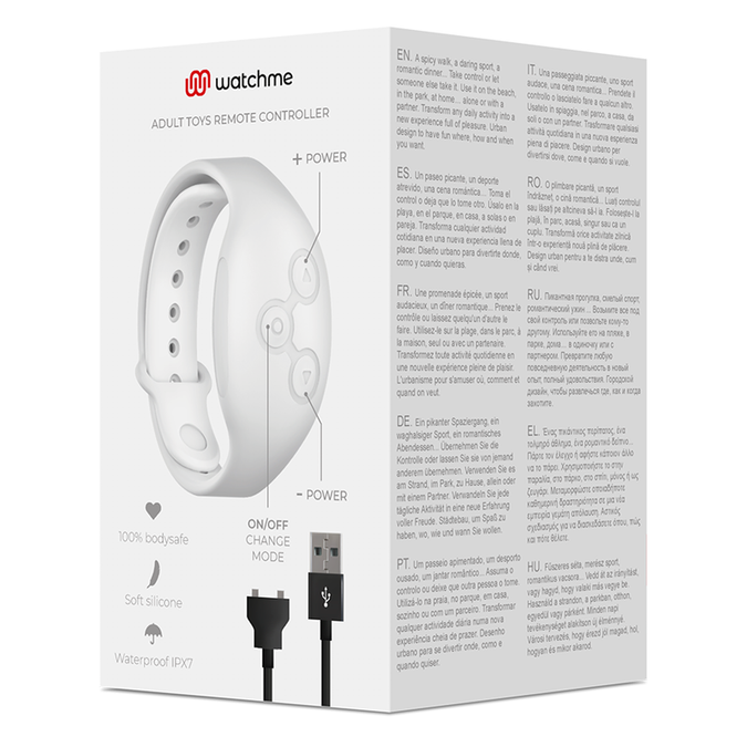 Watchme – Uhr mit kabelloser Technologie Aquamarin