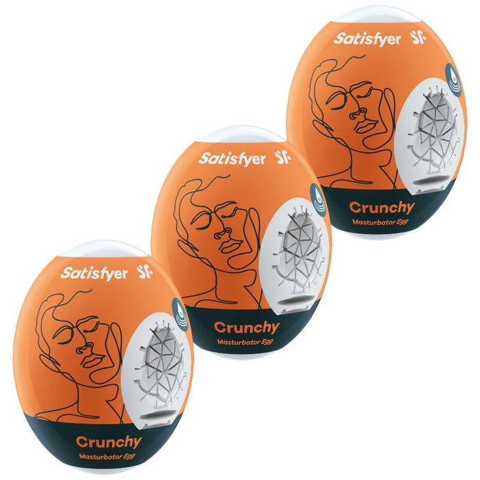 Satisfyer – 3 Masturbator Eieren Crunchy