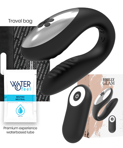 Brilly Glam – We Love für Partner Schwarze Fernbedienung