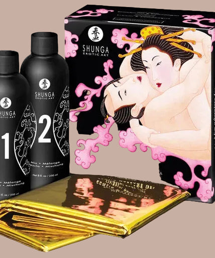 Shunga – Oriental Body to Body Erotic Massage Gel Strawberries & Cava