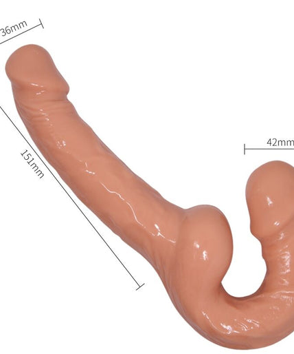 Baile – Ultra Leidenschaftlicher Dildo mit Geschirr Ohne Stütze 
