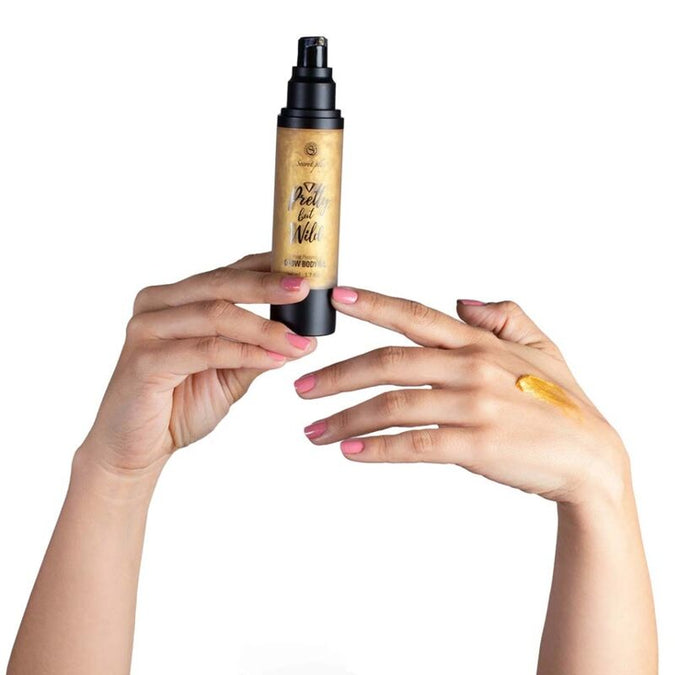 Secretplay – Pretty But Wild Glow lichaamsolie 50 ml