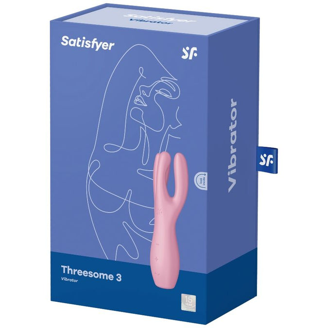 Satisfyer – Threesome 3 Vibrator Pink